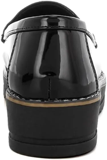 Strelka Tassel Detail Flatform Loafers