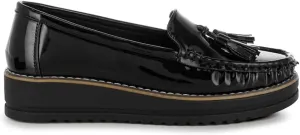 Strelka Tassel Detail Flatform Loafers