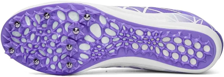 THESTRON Professional Spikes Track & Field Shoes for Men Women Kids Breathable Racing Jumping Sprint Running Sneakers