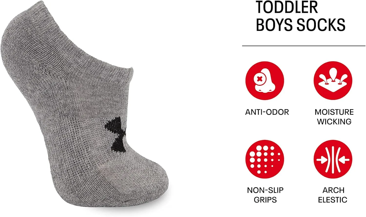 Under Armour Boys' Multi Pack Low Cut Sock