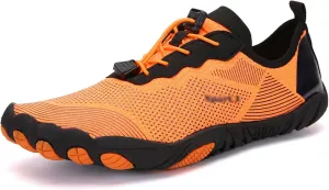 Unisex Quick-Drying Shoes, Quick Drying Water Shoes, Minimalist Barefoot Shoes, Water Sports Shoes, Fitness Shoes, Beach Sandals (Color : Orange, Size : 5.5)