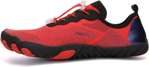 Unisex Quick-Drying Shoes, Quick Drying Water Shoes, Minimalist Barefoot Shoes, Water Sports Shoes, Fitness Shoes, Beach Sandals (Color : Red, Size : 5.5)