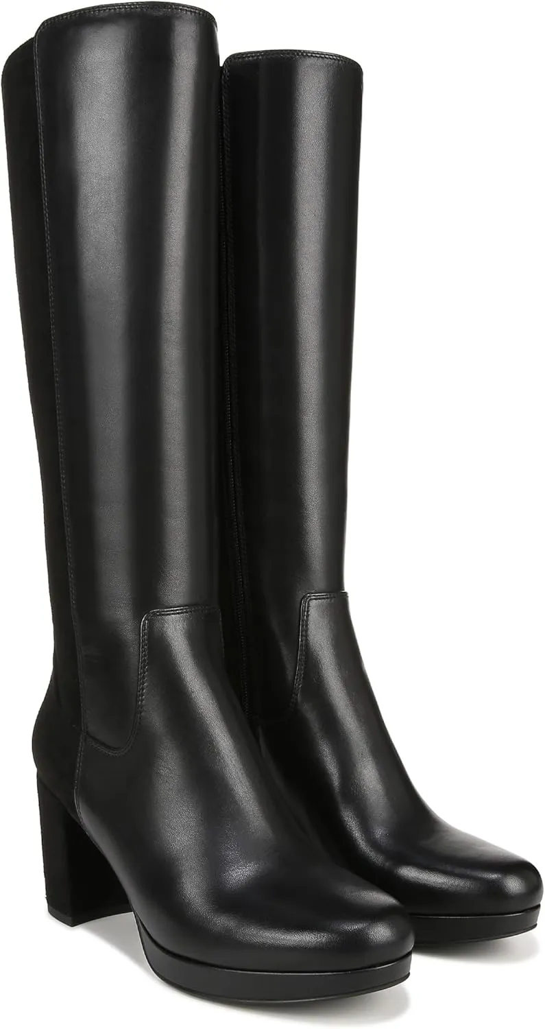 Vionic Womens Jenner Ynez Knee High Boot- Supportive Heels That Include an Orthotic Insole Providing Arch Support and Stability, Women's Dress Comfort Shoes Sizes 5-11