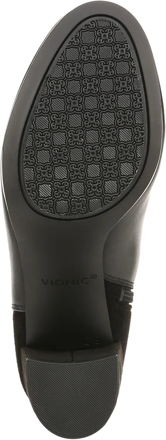 Vionic Womens Jenner Ynez Knee High Boot- Supportive Heels That Include an Orthotic Insole Providing Arch Support and Stability, Women's Dress Comfort Shoes Sizes 5-11