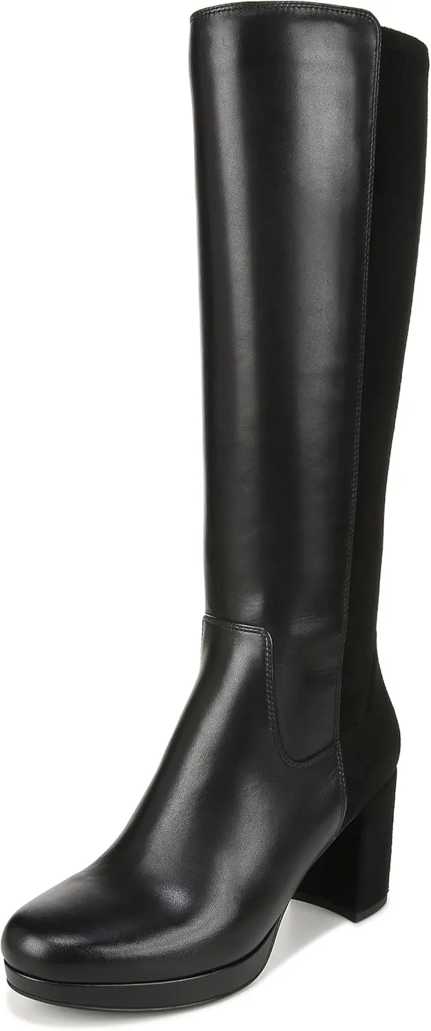 Vionic Womens Jenner Ynez Knee High Boot- Supportive Heels That Include an Orthotic Insole Providing Arch Support and Stability, Women's Dress Comfort Shoes Sizes 5-11