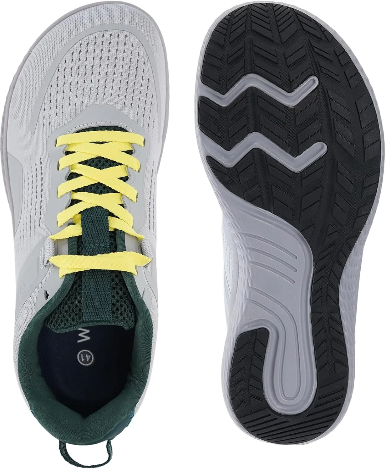 WHITIN Men's Zero Drop Running Shoes   Wide Toe Box for Daily Runs