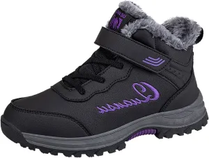 Winter Boots for Women Snow Boots Warm Fur lined Winter Boots Anti-Slip Comfortable Ankle Boots Cold Weather Boot