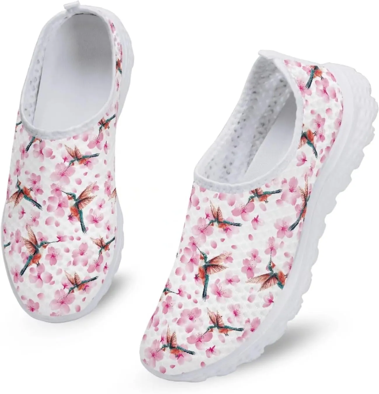 Women Casual Walking Shoes Mesh Sneaker Flats Slip On Loafers Lightweight Breathable Athletic Shoes Beach Sport Aqua Water Shoes