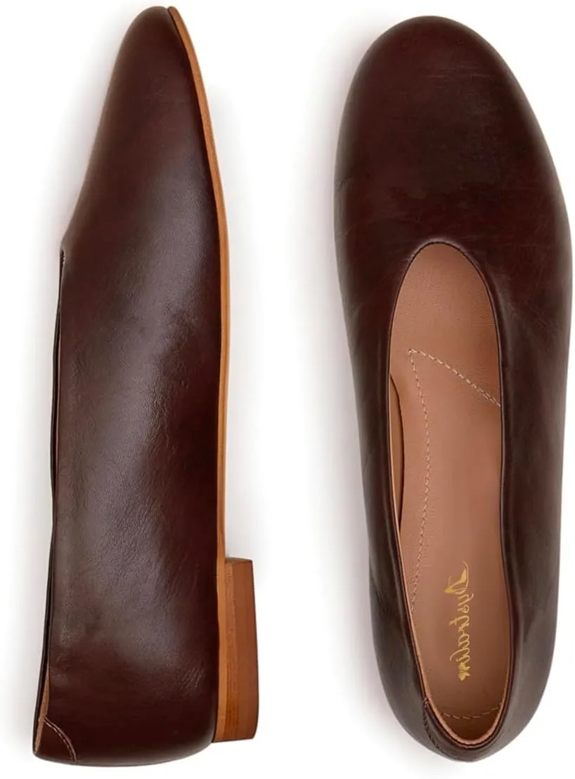 Women Flat Penny Loafers Closed Round Toe Slip On Loafer Flats Matte Leather Crocodile Ballet Flats for Daily Casual Office Work Flat Shoes Club Driver Flats Comfort Spring Size 4-11 M US