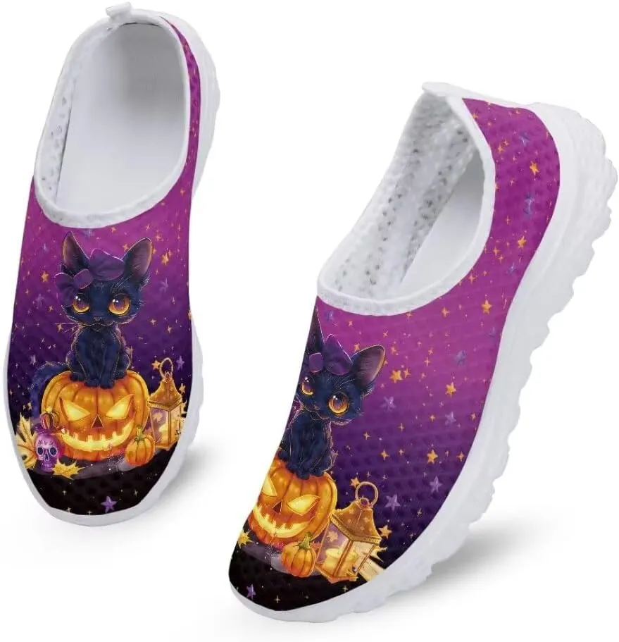 Women Slip On Shoes Casual Walking Shoes Mesh Breathable Sneaker Party Footwear