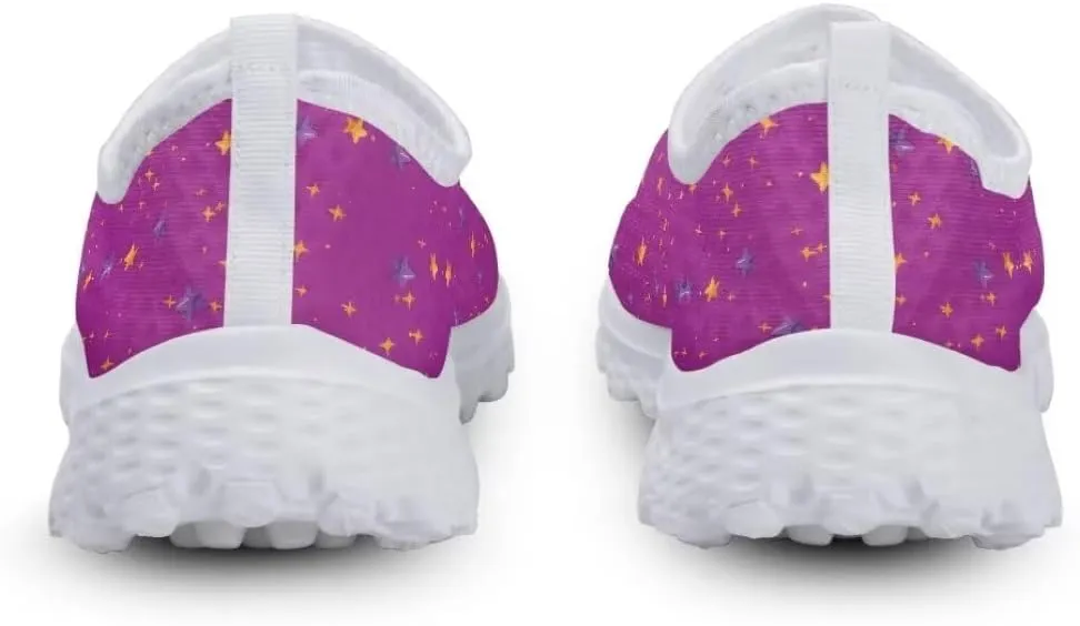 Women Slip On Shoes Casual Walking Shoes Mesh Breathable Sneaker Party Footwear