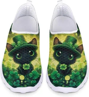 Women Slip On Shoes Casual Walking Shoes Mesh Breathable Sneaker Party Footwear