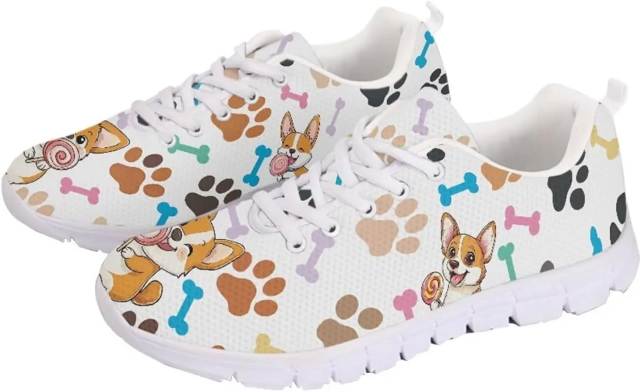 Women's Animal Sneakers Lightweight Comfortable Running Walking Shoes Non Slip Breathable Mesh Sports Tennis Shoes US 5-12