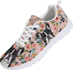 Women's Animal Sneakers Lightweight Comfortable Running Walking Shoes Non Slip Breathable Mesh Sports Tennis Shoes US 5-12