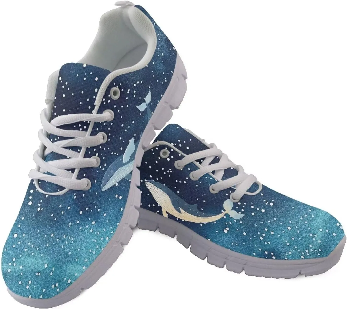 Women's Animal Sneakers Lightweight Comfortable Running Walking Shoes Non Slip Breathable Mesh Sports Tennis Shoes US 5-12