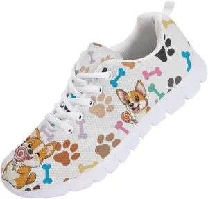 Women's Animal Sneakers Lightweight Comfortable Running Walking Shoes Non Slip Breathable Mesh Sports Tennis Shoes US 5-12
