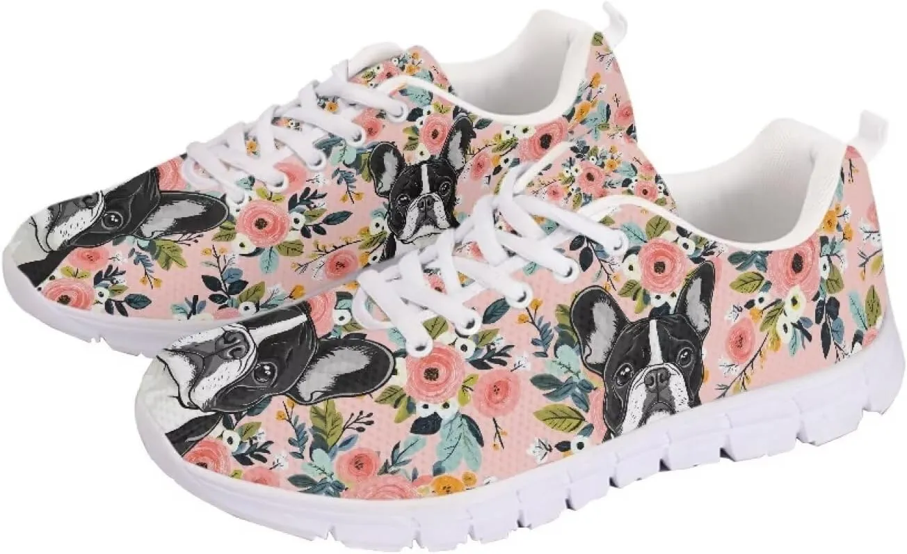 Women's Animal Sneakers Lightweight Comfortable Running Walking Shoes Non Slip Breathable Mesh Sports Tennis Shoes US 5-12