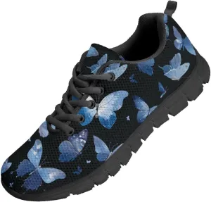 Women's Athletic Trainers Running Shoes Breathable Non Slip Gym Sneakers Lightweight Sports Tennis Shoes Casual Shoes US 5-12