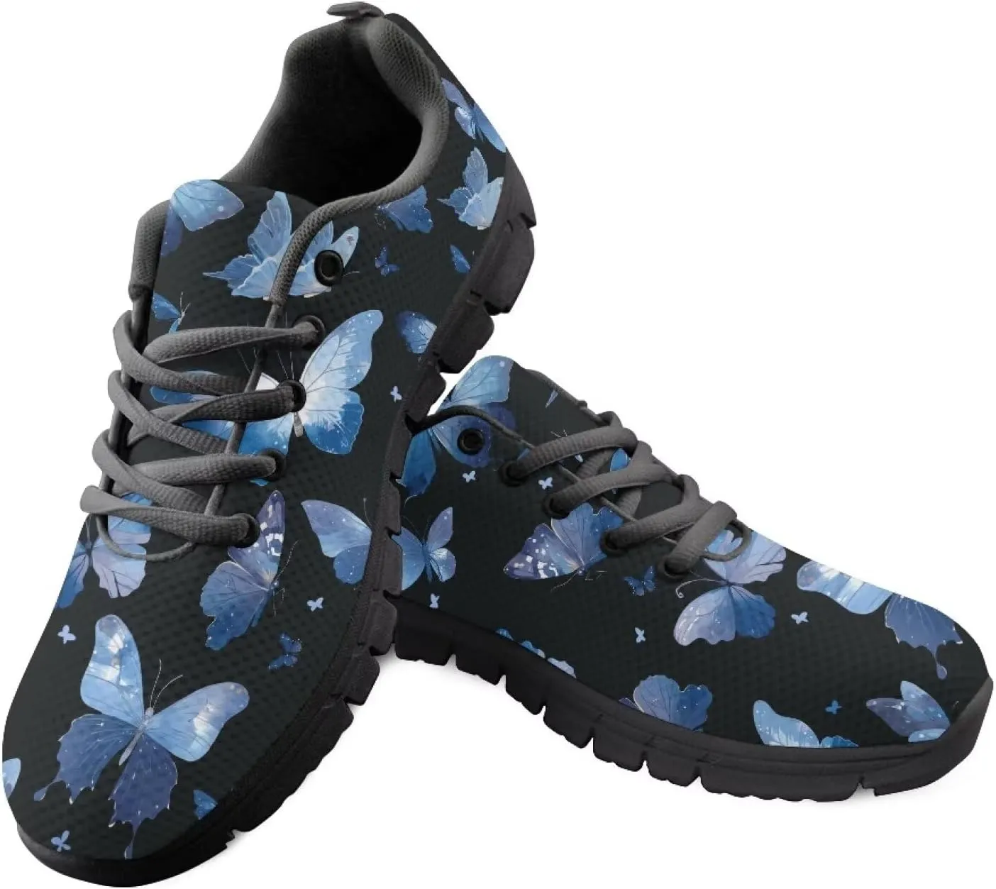 Women's Athletic Trainers Running Shoes Breathable Non Slip Gym Sneakers Lightweight Sports Tennis Shoes Casual Shoes US 5-12