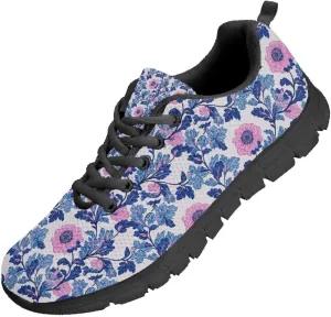 Women's Lace Up Running Shoes Lightweight Sports Trainers Shoes Breathable Mesh Athletic Tennis Gym Sneakers US 5-12