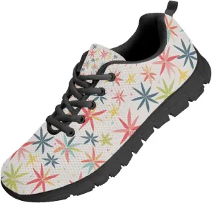 Women's Lace Up Running Shoes Lightweight Sports Trainers Shoes Breathable Mesh Athletic Tennis Gym Sneakers US 5-12