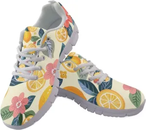 Women's Lightweight Running Shoes Breathable Tennis Shoes Non-Slip Workout Sneakers Fashion Athletic Trainers for Daily Gym Work Travel US Size5-12