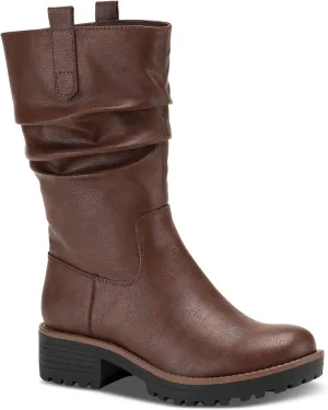 Womens Nelliee Zipper Mid-Calf Boots
