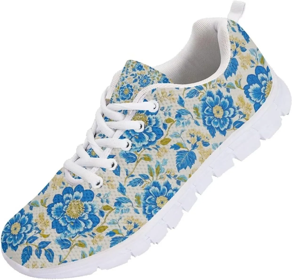 Women's Road Running Shoes Lightweight Sports Tennis Shoes Breathable Mesh Athletic Sneakers Comfort Casual Shoes US 5-12