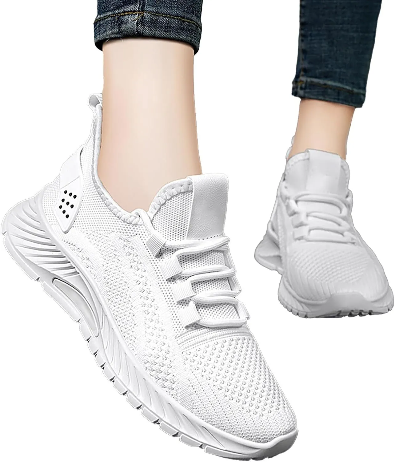 Womens Shoes Dressy Casual Fashion Sneakers for Women 2024 Black Loafers Women Platform Lightweight Cute Round Toe Christmas Canvas Shoes Women Round Toe Slip On Casual