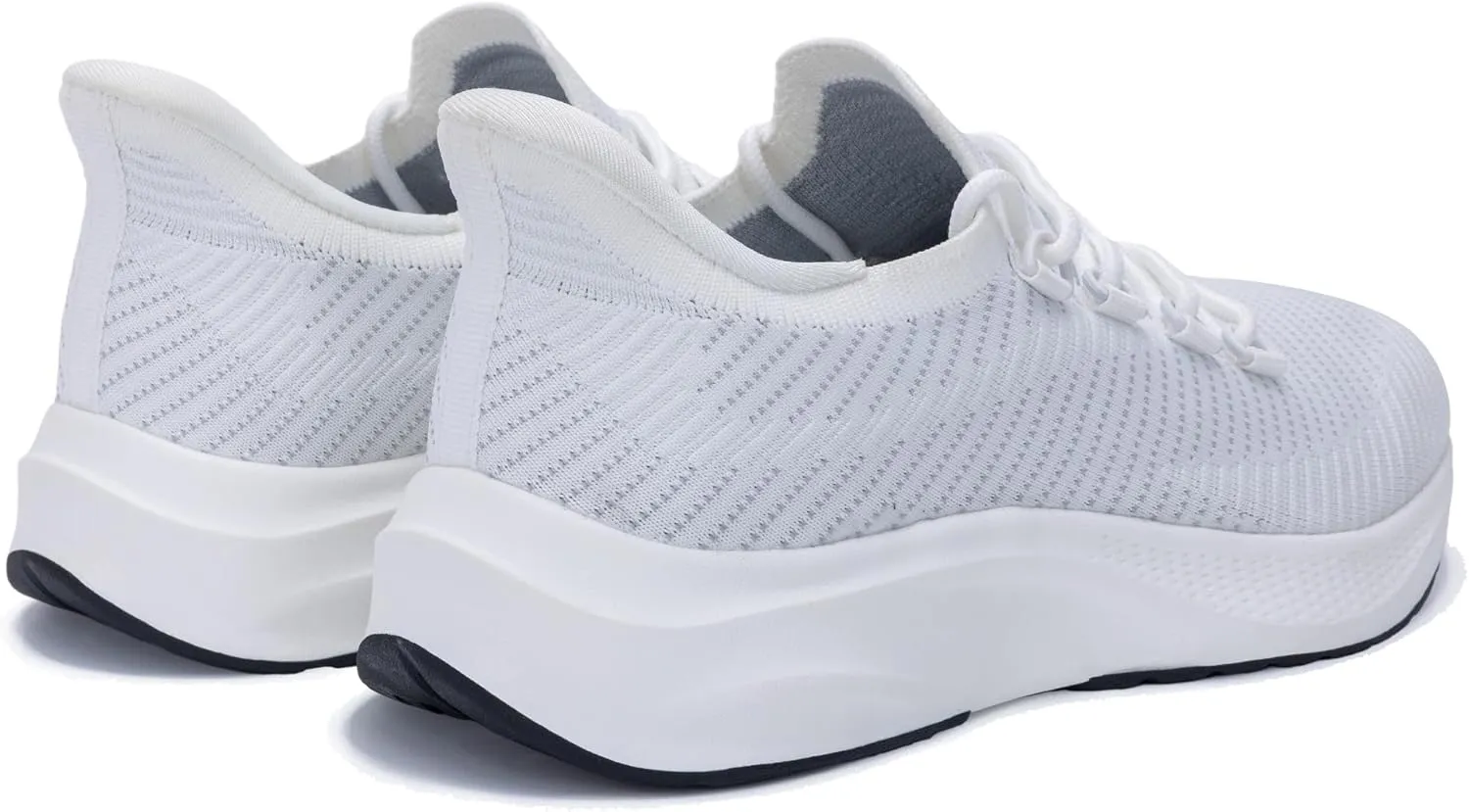 Womens Walking Shoes Arch Support Slip on Wide Platform Sneakers Comfortable Running Shoes for Gym Daily Leisure