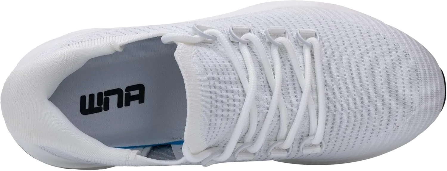Womens Walking Shoes Arch Support Slip on Wide Platform Sneakers Comfortable Running Shoes for Gym Daily Leisure