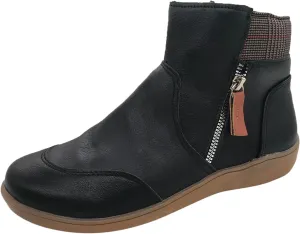 Womens Winter Snow Boots Winter Platform Boots Lightweight Snow Boots Warm Fur Lined Womens Ankle Booties
